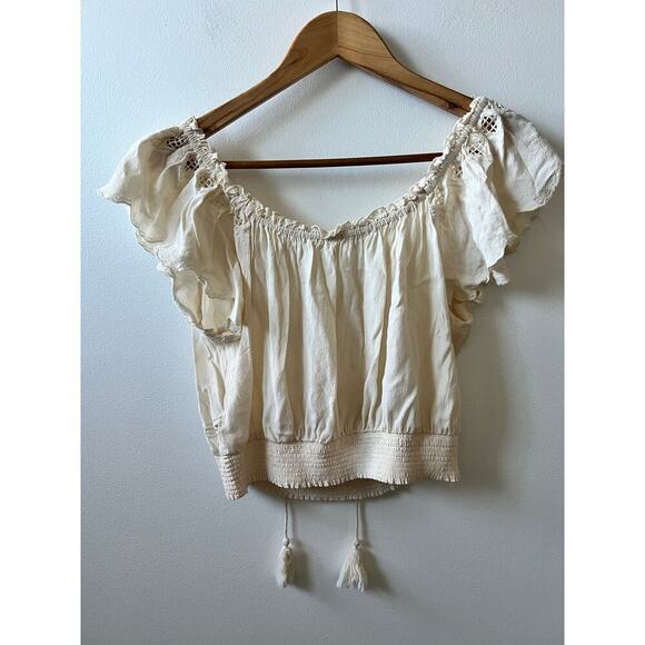 ASTR the label off the shoulder top women's size Medium - Picture 4 of 5